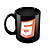 Caneca HTML5 3D preta - Imagem 1