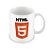 Caneca HTML 5 - Imagem 1