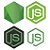 Kit porta-copos Node JS - Imagem 1