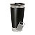 Copo Térmico de Aço Inox com tampa e abridor Preto - Personalize o seu - Imagem 1