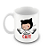 Caneca Não Quero Conflict Eu Quero Café - Imagem 1