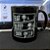 Caneca Eat Sleep Code preta - Imagem 2