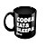 Caneca Loop Infinito preta - Imagem 1