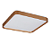 Plafon Smart dourado - com luz 3 cores e controle remoto - LED 30w - LA1031 - Luclair - Imagem 3