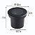 Embutido de solo Venna Of LED 10W 3000K 24º (luz amarela) bivolt preto - Nordecor - Imagem 3