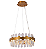 Lustre cristal LED integrado 3000/4000/6500K (3 cores) - Imagem 1