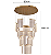 Pendente Starlit LED 85W 3000K (luz amarela) - Imagem 3