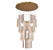 Pendente Starlit LED 85W 3000K (luz amarela) - Imagem 1
