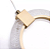 Pendente aro cristal LED bivolt  3000/4000/6000k (luz com 3 cores) - Imagem 2