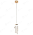 Pendente LED Veu  bivolt 3000/4000/6000K (luz com 3 cores) - Imagem 1