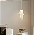 Pendente LED Veu  bivolt 3000/4000/6000K (luz com 3 cores) - Imagem 2