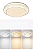 Plafon LED Ceu Estrelado redondo bivolt 40cm 3000/4000/6000K (3 cores) - Imagem 2