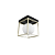 Plafon CUBO 1 GLOBO 15CM - Imagem 1