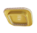 Plafon LED 26W bivolt dourado e cristal - Imagem 1