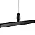PENDENTE MODULAR JABUTICABA 150X86CM VIDRO E METAL PRETO - Imagem 3