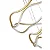 Pendente Led Tamis 63cm e 48cm 115w 3000k - Imagem 3