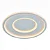 PLAFON ALPHA 75W 3000K BRANCO - Imagem 1