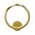 PLAFON ANTARES 40W 3000K GOLD - Imagem 1