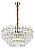 Lustre Cristal Koine Ouro 80cm 15xE14 - Imagem 2