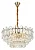 Lustre Cristal Koine Ouro 80cm 15xE14 - Imagem 1