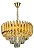 Lustre Vana Gold Cristal Dourado 5xE14 - Imagem 1