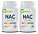Kit 2x Nac N-acetilcisteina 500mg 120cápsulas - BIONUTRI - Imagem 1