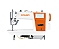 MAQUINA RETA ELETRONICA COM 2 MOTORES DE PASSO SIRUBA DL7500-BM1-16- 220 V COM PÉS E MESA MONTADOS - Imagem 1
