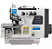 MAQUINA OVERLOQUE DIRECT DRIVE 3 FIOS MAQI C1-3-04 - 220 V COM PÉS E MESA MONTADOS - Imagem 1