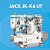 Máquina de Costura Cobertura Base Cilíndrica Jack JK-K6-UT-35ACx364 - 220 V - Imagem 1