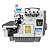 Máquina Overloque Ponto Cadeia 2 Agulhas Sansei Aquarela SA-DS-6800DE-4/DD 110V com Pés e Mesa Montados - Imagem 1
