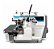 Maquina Overloque Direct Drive com 1 Agulha Jack JK-E5-3-82/233 BK - 220 V PÉS E MESA MONTADOS - Imagem 1