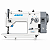 Máquina Zig Zag Jack 20U53 Direct Drive 220V com Mesa e Pés Desmontados - Imagem 3