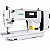 Máquina Reta Eletrônica Zoje A8100-D4-W com Carter Blindado 220V + Kit de Calcadores e Tesoura de Brinde - Imagem 1