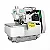Maquina Interloque Média com Motor Direct Drive Zoje B9000-38 - 220 V COM PÉS E MESA MONTADOS - Imagem 1