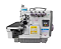 MAQUINA OVERLOQUE PONTO CADEIA 2 AGULHAS SANSEI AQUARELA SA-DS-6800DE-4-DD - 110 V COM PÉS E MESA DESMONTADOS - Imagem 1