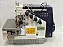 MAQUINA OVERLOQUE 2 AGULHAS COM EMBUTIDOR DE CORRENTINHA BK BRACOB BCS4-3 AT DIRECT DRIVE  - 110 V COM PÉS E MESA DESMONTADOS - Imagem 1