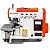 Máquina Overloque Ponto Cadeia Siruba 547QE-514M-3-24-ECB 220V com Corte de Linha Automático e Pés e Mesa Desmontados - Imagem 1