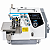 Máquina Overlock Ponto Cadeia Jack C7-4 URUS com Inteligência Artificial 4 Fios 220V + Kit Premium Carbon Exclusivo - Imagem 1