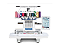 Máquina de Bordado Brother Profissional PR1055X Área 36x20 cm - 10 agulhas + KIT PREMIUM EXCLUSIVO - Imagem 1