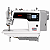 Máquina Reta Eletrônica Direct Drive Carter Blindado Gemsy S4A-DC 220V com Pés e Mesa Montados - Imagem 1