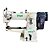 MAQUINA TRANSPORTE TRIPLO BRAÇO ZOJE DIRECT DRIVE ZJ-335-BD - 220 V COM PÉS E MESA MONTADOS - Imagem 1