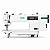 Máquina Transporte Duplo Eletrônica Zoje A0323L-D4-01 220V com Motor de Passo – Completa com Pés e Mesa Montados - Imagem 1