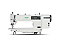 MAQUINA TRANSPORTE DUPLO ELETRONICA COM MOTOR DE PASSO ZOJE A0323L-D4-01 - 220 V COM PÉS E MESA DESMONTADAS - Imagem 1