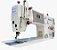 MAQUINA DE COSTURA RETA INDUSTRIAL SANSEI AQUARELA SA-DS-6600D 220V COM PÉS E MESA MONTADOS - Imagem 1