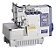 Máquina Overloque Ponto Cadeia Direct Drive Lanmax LM-664D-BK - 220V + KIT PREMIUM CARBON + CADEIRA PARA COSTUREIRA - Imagem 1