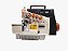 MAQUINA INTERLOQUE 2 AGULHAS BITOLA MEDIA DIRECT DRIVE MEGAMAK F8-5D - 220 V + KIT PREMIUM CARBON E CADEIRA PARA COSTUREIRA - Imagem 1