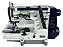 MAQUINA GALONEIRA MOTOR DIRECT DRIVE ABERTA PARA VIES BRACOB BC 588 02 CB AT - 220 V + KIT PREMIUM CARBON E CADEIRA ESPECIAL PARA COSTUREIRA - Imagem 1