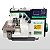 MAQUINA OVERLOQUE ALTA ROTAÇÃO 6500 PPM 2 AGULHAS PONTO CADEIA BRACOB S6-4 AT - 220 V - Imagem 1
