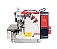 MAQUINA OVERLOQUE PONTO CADEIRA COM BK SUN SPECIAL SS70D-4BK - 220 V COM PÉS E MESA MONTADOS - Imagem 1