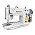 Maquina Zigue zague Semi-industrial 3 Pontinhos SuperNova S-457A - 220 V COM PÉS E MESA MONTADOS - Imagem 1